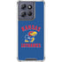 University of Kansas Jayhawks Mascot Moto G Play 5G (2025) Clear Case